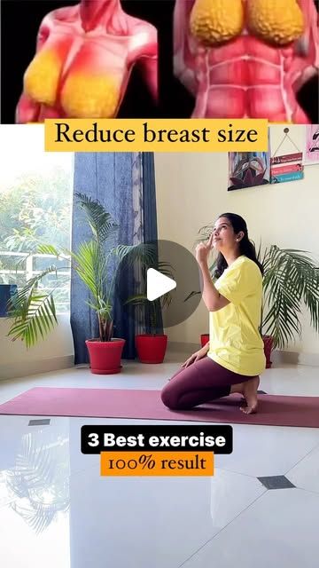 Shalu Chaudhary on Instagram: "Reduce breast size ✅👆🏻21 days challenge .
.
.
.
.
.
#breast#reduc#exercise #homeworkout #selfcare #selflove #breastcancerawareness #trending #viral #yoga #fitness #fyp #viralreels #yogainspiration" Exercise To Reduce Breast Size, 21 Days Challenge, 21 Day Challenge, Days Challenge, Chest Workouts, Outfits Women, 21 Days, Yoga Inspiration, Fall Outfits Women