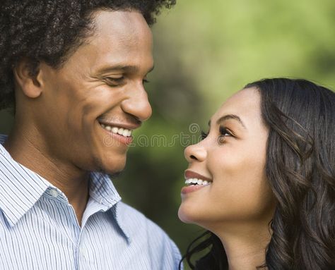 Smiling couple portrait. Portrait of smiling couple looking into eachother s eye #Sponsored , #AD, #AD, #couple, #eachother, #eye, #portrait Eye Portrait, Couple Portrait, Couple Portraits, Photo Image, Royalty Free Stock Photos, Stock Photos, Art