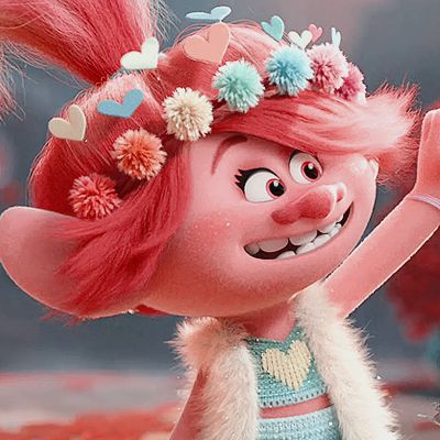 Los Trolls, Non Disney Princesses, Poppy Trolls, Branch Trolls, Princess Poppy, Trolls World Tour, Poppy And Branch, Book Crafts Diy, Disney Icons