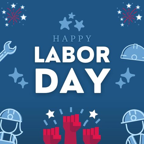 Labor Day Instagram Post Labor Day Post, Red Minimalist, Happy Labor Day, Dad Quotes, Instagram Post Template, Single Image, Post Design, Canva Templates, Labor Day