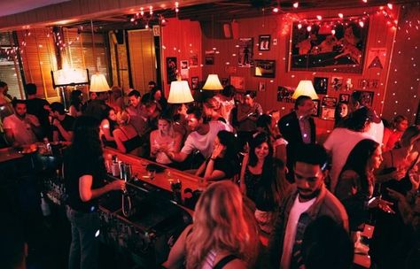 New York Dive Bar, Dive Bar Party, Dive Bar Wedding, Dive Bar Aesthetic, Bar With Friends, Naomi Lapaglia, Pub Party, Pom Klementieff, Bar Night