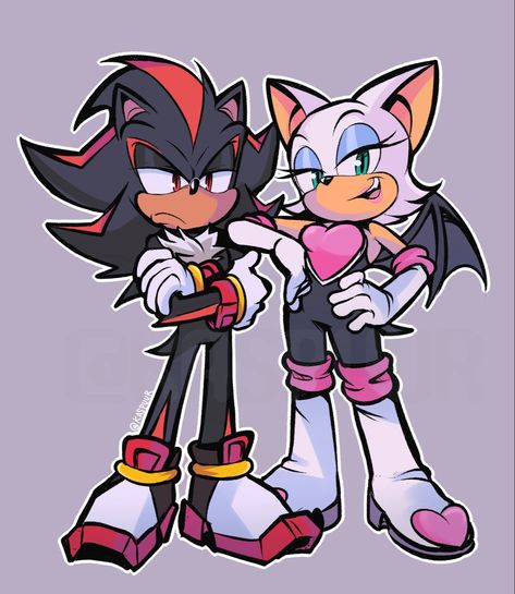 Shadow And Rouge, Shadow And Amy, Amy The Hedgehog, Sonic Heroes, Rouge The Bat, Sonic 3, Sonic Franchise, Blue Hedgehog, Hedgehog Art