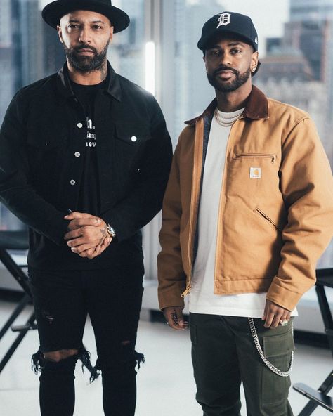 Big Sean Outfits, Big Sean Fashion, Carhartt Outfits, Joe Budden, 90s Fashion Men, Dope Fits, Street Fashion Men Streetwear, Big Sean, Urban Chic