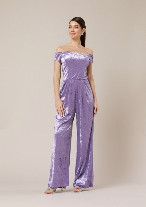 Lilac Jumpsuit, Jumpsuit Bridesmaid, Bridesmaid Jumpsuit, Prom Jumpsuit, Lila Party, Cocktail Jumpsuit, Bridesmaids Jumpsuits, Jumpsuit For Wedding Guest, Jumpsuit Wide Leg