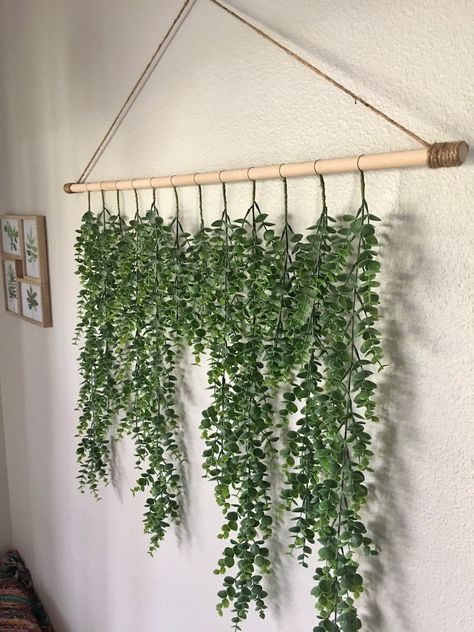 Eucalyptus Backdrop, Eucalyptus Wall Hanging, Greenery Wall Decor, Hanging Boho Decor, Artificial Eucalyptus, Hanging Vines, Wall Hanging Boho, Vine Wall, Event Backdrop