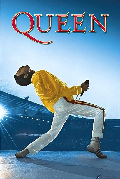 Rock Band Posters, Vintage Music Posters, Queen Poster, Freddy Mercury, Music Poster Design, Dorm Posters, Queen Freddie Mercury, Pop Art Posters, Queen Band