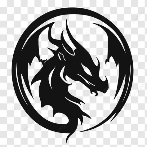 black vector dragon logo dragons logo dragonhead dragon png Dragon Png Logo, Dragon Png, Logo Dragon, Dragon Logo, Dragon Icon, Dragon Silhouette, Art Things, Graphic Design Projects, Png Transparent Background