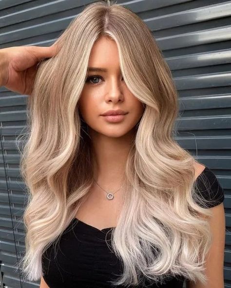 Blonde Bayalage, Sandy Blonde Hair, Beige Blond, Neutral Blonde, White Blonde Hair, Blond Balayage, Light Blonde Hair, Dirty Blonde Hair, Honey Blonde Hair