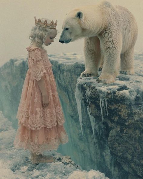 Fairytale Photography, Human Reference, Foto Art, Bear Art, Believe In Magic, Art Reference Poses, Fantasy Creatures, Polar Bear, Photography Inspiration