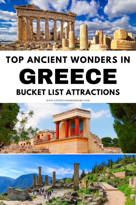 Places To See In Greece, Greece Historical Sites, Where To Go In Greece, Places To Go In Greece, Athens Bucket List, Things To Do In Greece, Greek Isles Cruise, Places To Visit In Greece, To Do In Greece