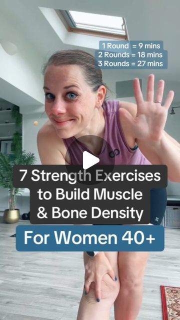 Strong Back Exercises At Home, Strong Women Muscles, Free Workout Plans For Women, Calestenics Workout Plan Beginners Women, How To Build Muscle For Women, Bone Density Exercises, Muscle Strengthening Exercises, Core Exercises For Women, Workout Programs For Women