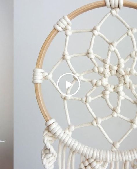 DIY Macrame Dreamcatcher Super Dreamcatcher Macrame Diy, Macrame Dream Catcher Diy Tutorials Free, Macrame Dreamcatcher Pattern, Diy Macrame Dreamcatcher Tutorials, Macrame Dreamcatcher Diy, Dream Catcher Macrame Diy, Macrame Dreamcatcher Tutorial, Dreamcatcher Macrame Tutorial, Easy Macrame Dream Catcher