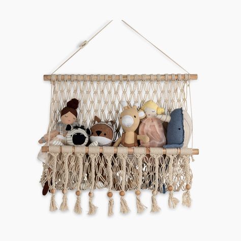 Buy the Crane Baby Willow Macrame Storage Wall Decor - Natural at Babylist. Read reviews from experts and real parents, plus get free shipping on $45+ orders. Hobby Lobby Nursery Girl, Hobby Lobby Nursery, Macrame Storage, Baby Mirror, Childrens Wall Decor, Toy Storage Bins, Nursery Girl, Storage Wall, Beautiful Storage