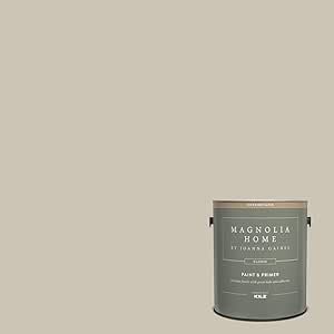 Magnolia Home by Joanna Gaines Classic Interior Wall, Ceiling, Trim Paint and Primer, Satin Finish, 1 Gallon - GATHERINGS Magnolia Paint, Trim Paint, Ceiling Trim, Wall Ceiling, Painting Trim, Magnolia Homes, Joanna Gaines, Classic Interior, Interior Wall