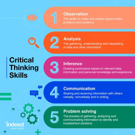 5 Critical Thinking Skills to Use at Work (And How to Improve Them) | Indeed.com What Is Critical Thinking, Logic And Critical Thinking, Higher Order Thinking, List Of Skills, Work Relationships, Work Skills, Career Advancement, Logical Thinking, Critical Thinking Skills