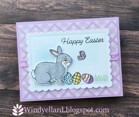 Stampin Up Easter Bunny, Stampin Up Easter Cards, Easter Bunny Cards, Stampin Up Easter, Happy Birthday Gorgeous, Easter Cards Handmade, Happy Easter Bunny, The Easter Bunny, Easter Greeting Cards