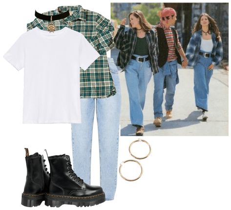 '90s Grunge Outfit | ShopLook 90210 Fashion 90s, 90s Grunge Fashion Women, Easy 90s Outfit, 90s Outfit Ideas 1990s, Rock Grunge Outfits, Rock Girl Outfit, 1990s Fashion Grunge, Late 90s Fashion, 90s Lookbook