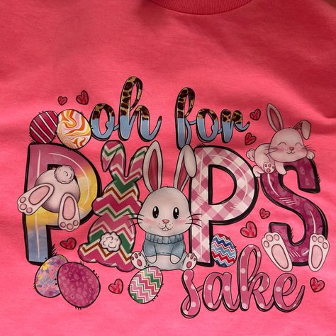 Short Sleeve Gildan Tee Shirt Easter With Cute For Peeps Sake Dtf Bright And Colorful Easter Tops, Moon Graphic Tee, Tiger Love, Kids Tee Shirts, Reindeer Face, Moon Graphic, Lego Store, Shark Shirt, Retro Kids