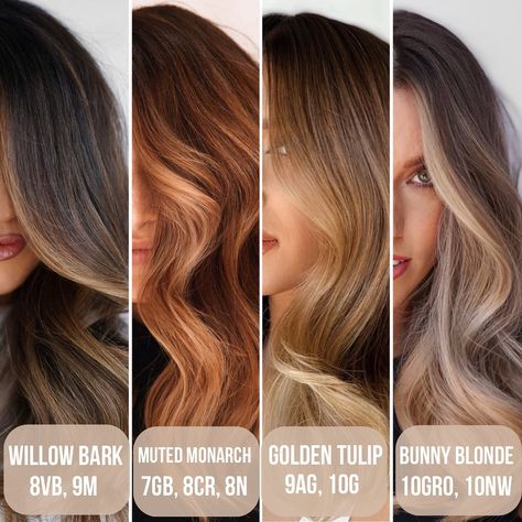 30 Best Hair Styles to Inspire You Redken Shades Eq 8cr, Honey Redken Shades Eq Formula, Shades Eq Carmel Toner Formulas, Level 8 Shades Eq Formula, Shinefinity Formulas, Toner Shades, Toning Formulas, Haircolor Formulas, Shades Formulas