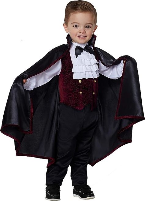 Spirit Halloween Toddler Vampire Costume Deluxe Toddler Vampire Costume, Dracula Halloween Costume, Dracula Costume, Halloween Toddler, Vampire Costume, Toddler Halloween, Halloween Disfraces, Dracula, Halloween Kids