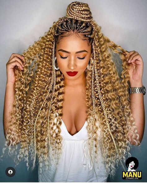 Honey Blonde Deep Wave, Blonde Deep Wave, Ocean Wave Crochet Hair, 27 Honey Blonde, Human Hair For Braiding, Deep Wave Human Hair, Tangle Free Hair, Pelo Afro, Ponytail Hair Extensions