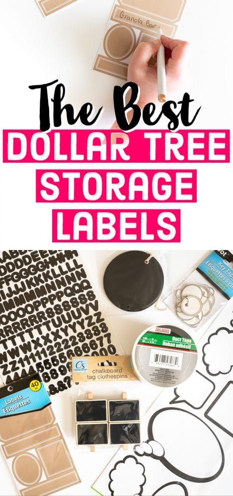 Home Organization | Storage Ideas | Storage Labels | Cheap Organizing Ideas | Dollar Tree Storage Solutions Diy Labels For Storage Bins Garage, Labels For Organizing Bins, How To Label Storage Bins, Diy Labels For Storage Bins, Cheap Organizing Ideas, Labels For Storage Bins, Polished Habitat, Moving Box Labels, Organization Storage Ideas