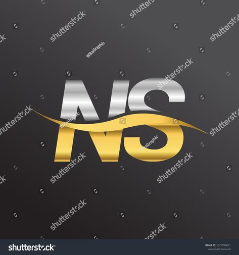 initial letter logo NS company name gold and silver color swoosh design. vector logotype for business and company identi #Ad , #Paid, #company#gold#silver#NS Ns Logo, Dutch Gardens, Mouse Art, Company Identity, Birthday Sister, S Love Images, Mickey Mouse Art, Cellphone Wallpaper Backgrounds, Galaxy Phone Wallpaper