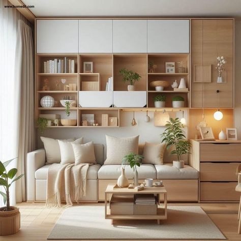 Small Apartment Japandi, Muji Interior Design Living Rooms, Ikea Japandi Style, Japandi Small Apartment, Japandi Interiors Moodboard, Adu Interior, Muji Interior, Japandi Living Room Design, Interior 2024