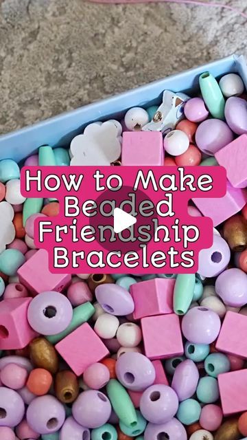 Beaded Friendship Bracelets, Forever Bracelet, Friendship Bracelets With Beads, Family Summer, Beautiful Bracelets, Instagram Diy, Summer Family, Tutorial Diy, Get Creative