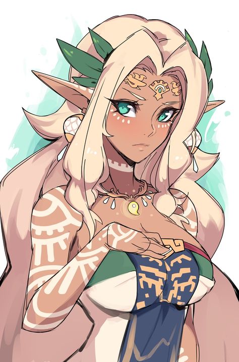 Queen Sonia, Zelda Drawing, Nintendo Art, Zelda Art, Legend Of Zelda Breath, Game Character Design, Anime Character Drawing, Female Character Design, Cute Anime Pics