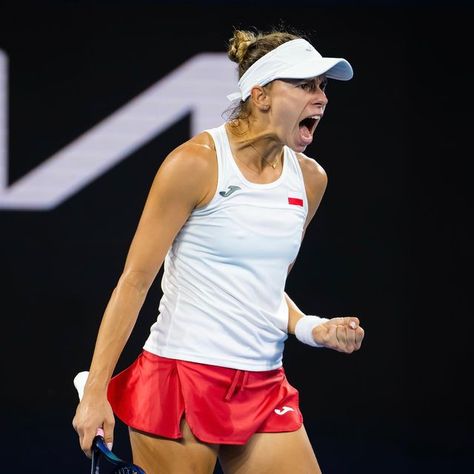 Magda Linette on Instagram: "Semis of @unitedcuptennis here we come!!! Jazda #TeamPoland 💪 #unitedcup #tennis #wta" Magda Linette, Tennis Photography, Tennis Tournament, Tennis Tournaments, Day 7, Figure Skater, Brisbane, Poland, Tennis