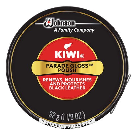 PRICES MAY VARY. KIWI Parade Gloss Shoe Polish helps deliver a brilliant shoe shine to you leather shoes Contains a unique blend of premium wax and more Carnauba wax than our KIWI Shoe Polish Helps make shoes look like new for longer (compared to untreated shoes) KIWI Parade Gloss Shoe Polish is available in Black and Brown Leather Shoe Care, Black Parade, Shoe Polish, Shoe Shine, Shoe Repair, Colorful Shoes, How To Make Shoes, Clean Shoes, Horse Hair