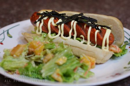 A la Japadog - CASA Veneracion Kani Salad, Hotdog Sandwich, Korean Corn, Starting A Food Truck, Chili Dogs, Hot Dog Recipes, Food Stands, Corn Dogs, Breakfast Snacks