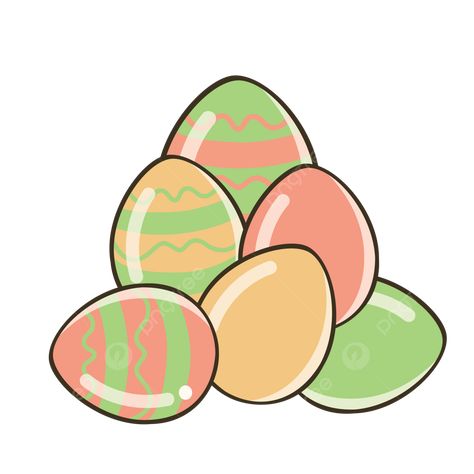 Easter Egg Illustration, Easter Eggs Illustration, Eggs Illustration, Egg Illustration, Egg Clipart, Colour Png, Egg Photo, Easter Illustration, Adobe Illustrator Vector