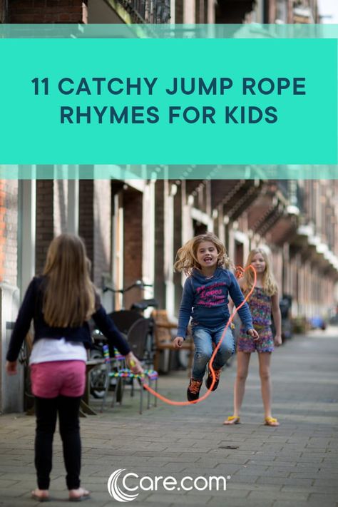 Jump Rope Songs, Jump Rope Games, Hand Clapping Games, Road Games, Clapping Games, Lower Leg Muscles, Kid Games, Playground Games, Old School Toys