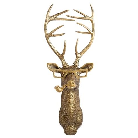 Deer Head Mount, Animal Head Wall Art, Deer Heads Mount, Faux Deer Head, Animal Head Wall Decor, Deer Head Wall Decor, Animal Head Wall, Antler Wall, Deer Wall Art