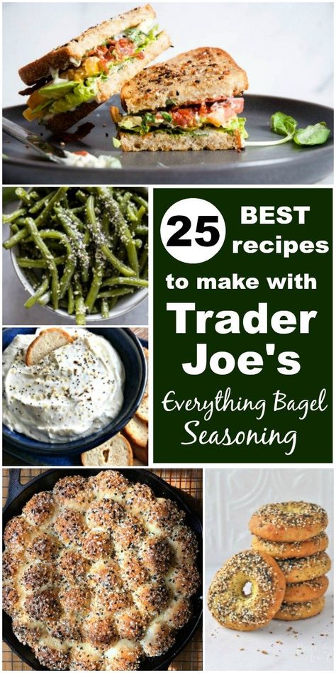 Everything But The Bagel Seasoning, Everything But The Bagel, Everything Bagel Seasoning, Joe Recipe, Trader Joes Recipes, Bagel Seasoning, Bagel Recipe, Recipes To Make, Everything Bagel