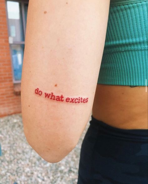 Kelly Wakasa, Do What Excites, Cute Meaningful Tattoos, Tattoo Samples, Small Tattoos For Guys, Subtle Tattoos, Hot Tattoos, Meaningful Tattoos, Tattoo Style