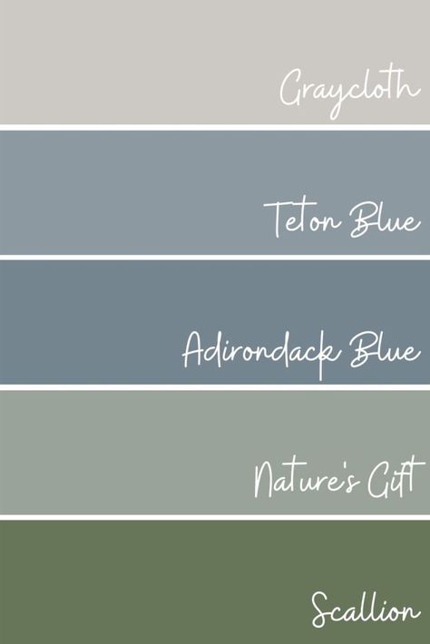 Color Palettes Sage Green, Sage Green House Color Palette, Color Pallets Cool Tones, Olive Palette Colour Schemes, Blue And Olive Green Color Scheme, Color Palette Sage Green Colour Schemes, Rainy Forest Color Palette, Olive Colour Scheme, Blue And Green Home Color Scheme