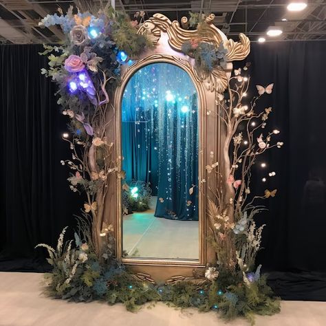 Fairytale Backdrop, Debut Theme, Prom Decorations, Prom Decor, Welcome Boards, Backdrop Design, Miniature Crafts, Coloring Book Art, Wedding Deco