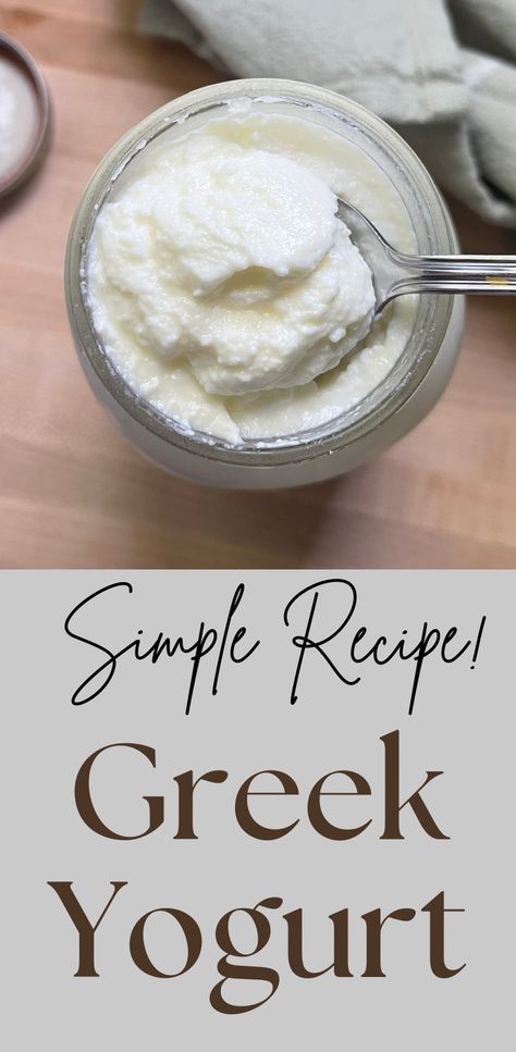 Greek yogurt is a super simple homemade dairy product anyone can make in their house! You just need basic supplies you probably already have, milk, and store-bought yogurt to get started. Video tutorial included. How To Make Greek Yogurt, Almond Milk Yogurt Recipe, Greek Yogurt Recipe, Fage Yogurt, Diy Yogurt, Make Greek Yogurt, Almond Milk Yogurt, Homemade Greek Yogurt, Making Yogurt