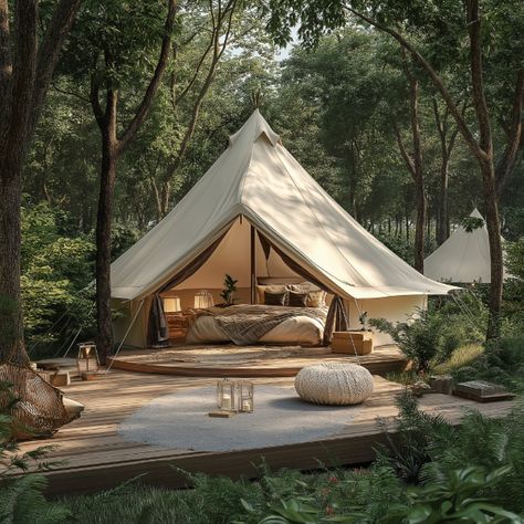 Glamping doesn't have to be complicated or expensive. From choosing the right gear to decorating your space, our guide will help you get ready to enjoy the great outdoors in style! Camping Site Ideas, Glamping Aesthetic, Diy Glamping, Camping Made Easy, Dog Bucket List, Aesthetic Camping, Flea Remedies, Glamping Ideas, Camping Lifestyle