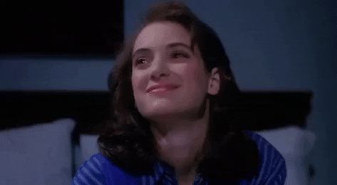 via GIPHY Winona Ryder Gif, Winona Ryder Heathers, Winona Forever, Veronica Sawyer, Smile Gif, Girl Interrupted, Grunge Vibes, Vaporwave Aesthetic, Winona Ryder