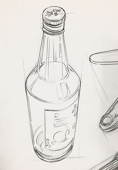 Bottle Sketch, Game Of Thrones Filming Locations, Drink Bottle, Filming Locations, Pencil Drawing, Game Of Thrones, Real Life, Sketch, Pencil