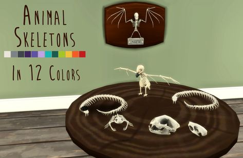 Mm Furniture, 4 Witches, Mods Sims 4, Simulator Games, Animal Skeletons, Sims 4 Mm Cc, Sims 4 Teen, Sims 4 Mm, Sims House Design