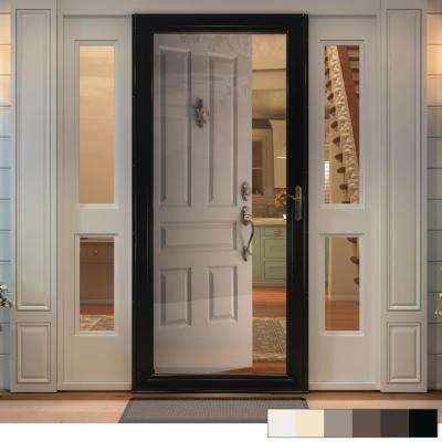 Storm Doors - Exterior Doors - The Home Depot Full Glass Exterior Door, Full View Storm Door, Larson Storm Doors, Aluminum Storm Doors, Glass Storm Doors, Exterior Doors With Glass, Casas Coloniales, Front Entry Doors, Storm Door