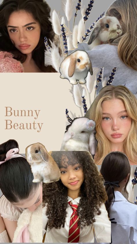 Bunny Face Type, Animal Face Type, Bunny Beauty, Bunny Face, Beauty