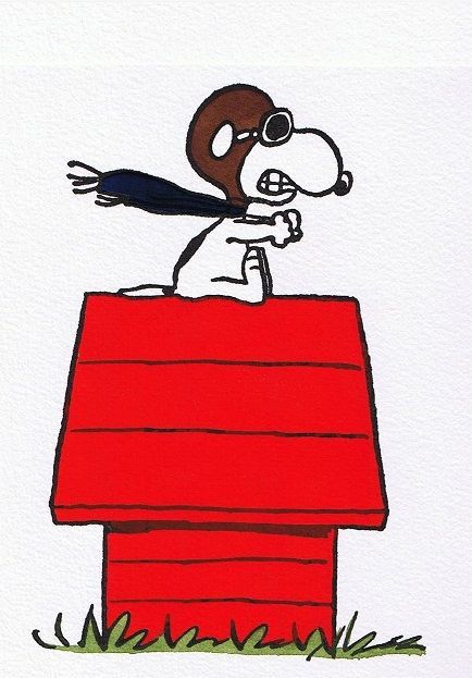 Red Baron Snoopy, Peanuts Wallpaper, Pug Tattoo, Snoopy Tattoo, Snoopy Dog House, Ink Link, Romantic Artwork, Snoopy Dog, Flying Tattoo