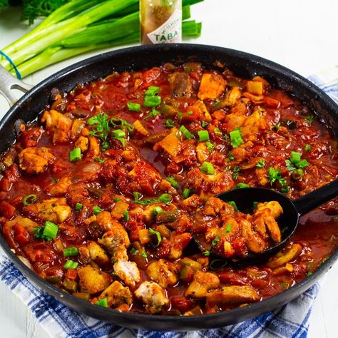 Chicken Creole Recipe New Orleans, Creole Chicken Recipes, Chicken Creole Recipe, Chicken Creole, Creole Chicken, Spicy Southern Kitchen, Man Recipes, Creole Cooking, Cajun Creole Recipes