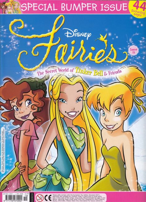 Disney Fairies Magazine issue 19 Old Disney Fairies, Original Disney Fairies, Pixie Hollow Books, Disney Fairies Dolls, Encyclopedia Of Fairies, Disney Fairies Books, Disney Fairy, Magazine Issue, Disney Fairies